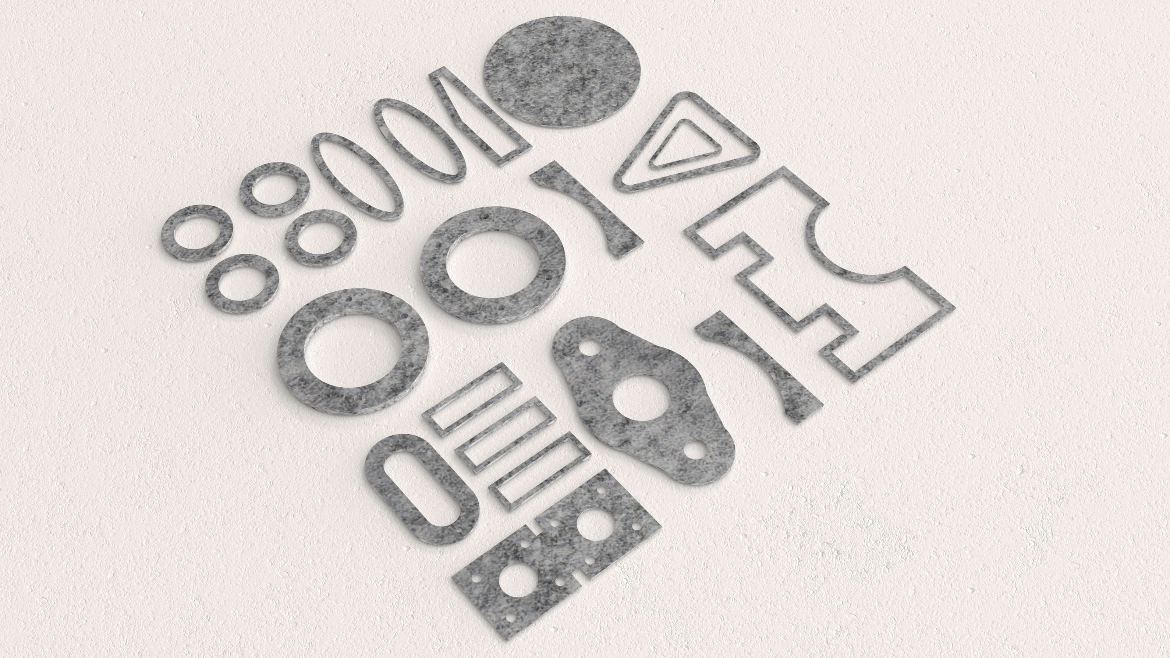 PET Felt (Polyester Felt) CUTTING