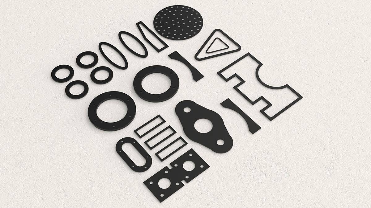 NBR (Nitrile Rubber) cutting