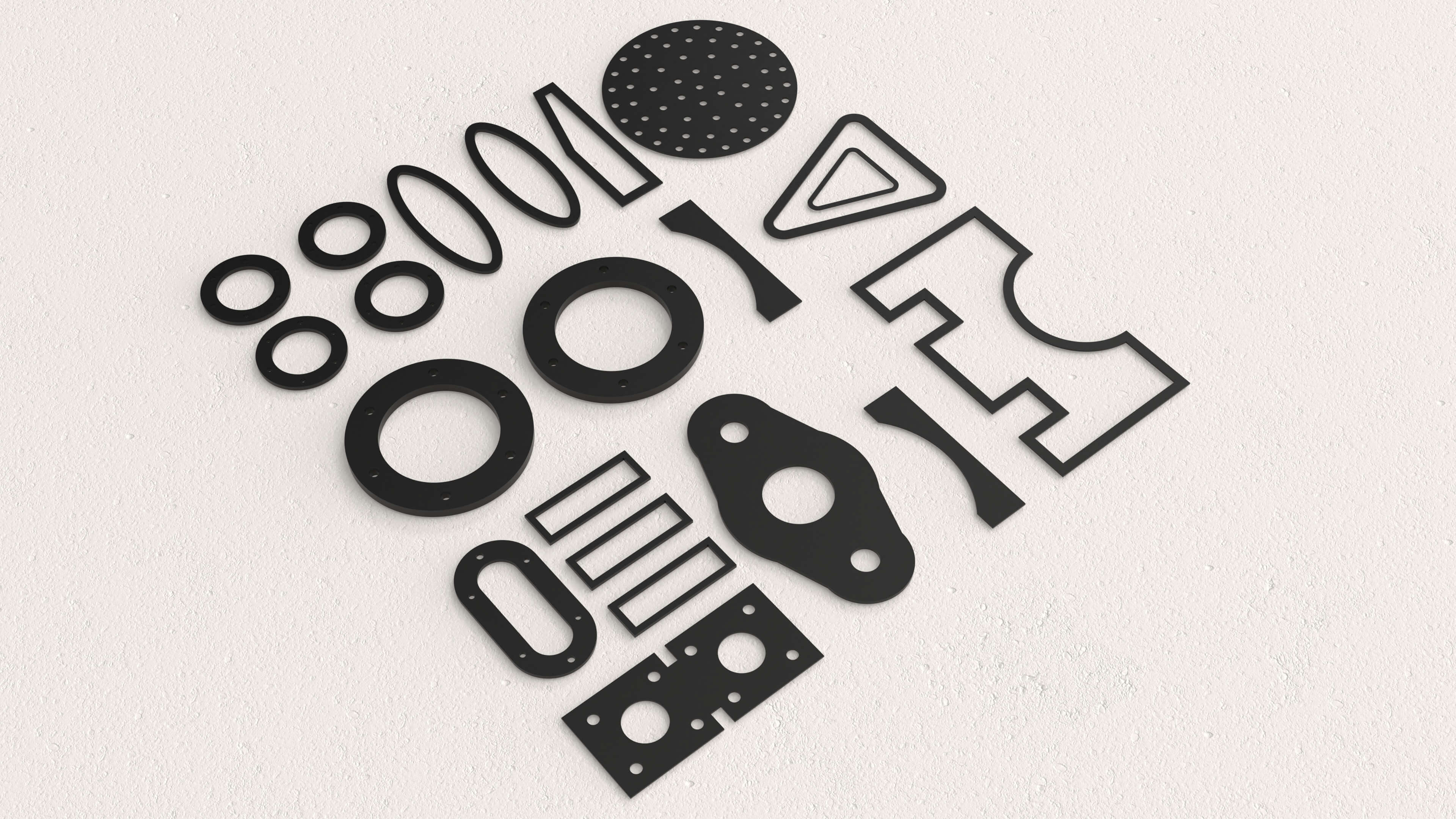 SBR (Styrene-Butadiene Rubber) cutting