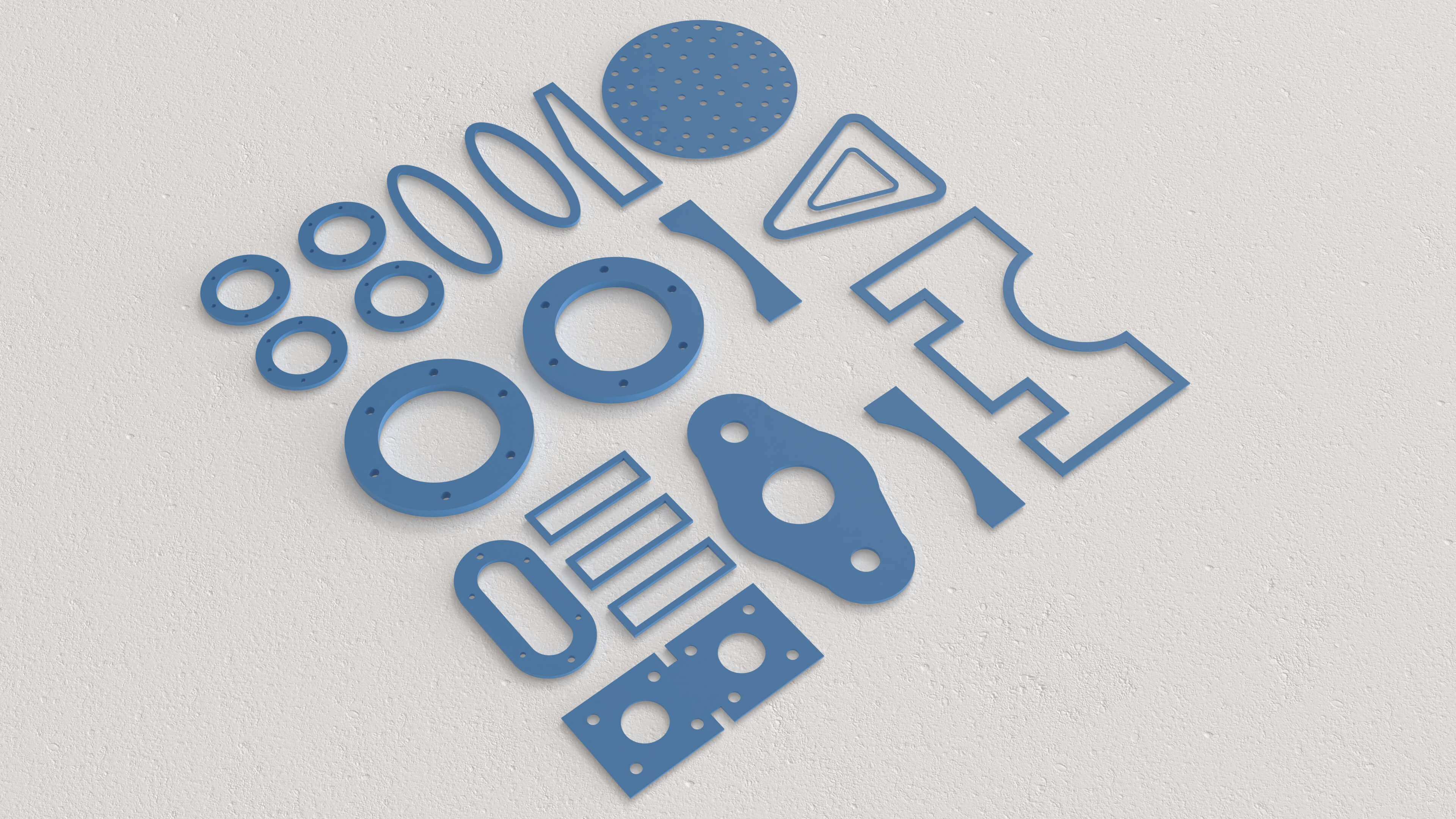 Silicone Rubber (VMQ) cutting